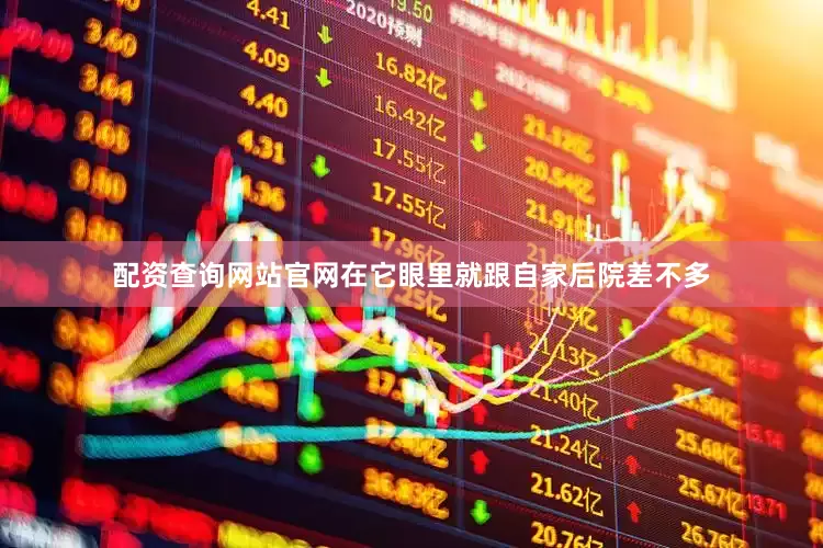 配资查询网站官网在它眼里就跟自家后院差不多